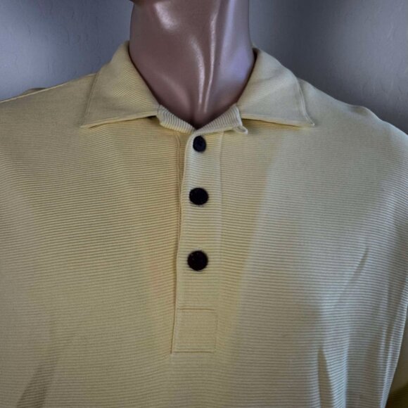 Tommy Bahama Vintage Silk-Cotton Polo Sample T- Shirt Size L - Picture 3 of 10
